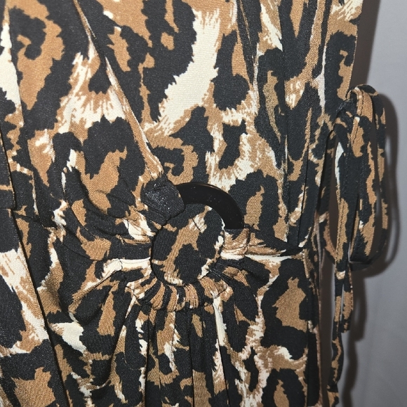 Cleo Leopard Print Midi Dress - Picture 2 of 7